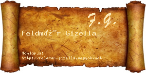 Feldmár Gizella névjegykártya